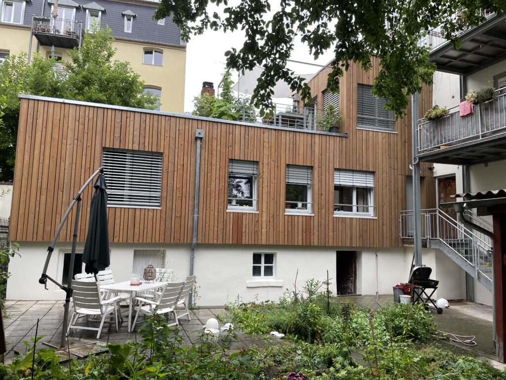 Erweiterung einer Wohnung